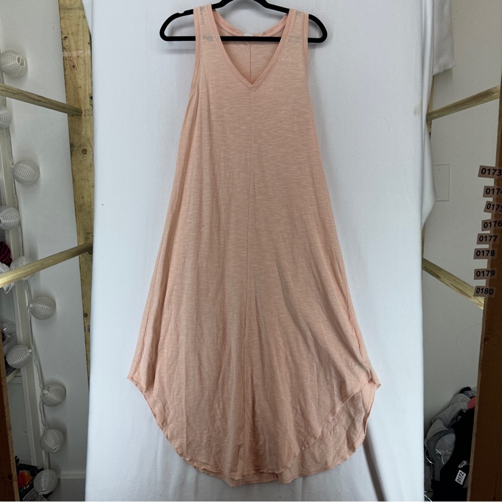 GAP Sleeveless Midi Dress Size M Pink